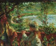 Pierre Renoir Near the Lake China oil painting reproduction